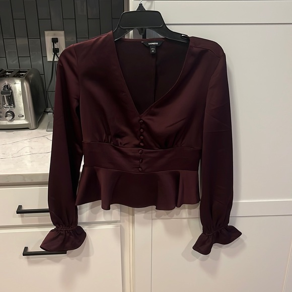 EXPRESS Peplum top - Picture 1 of 1